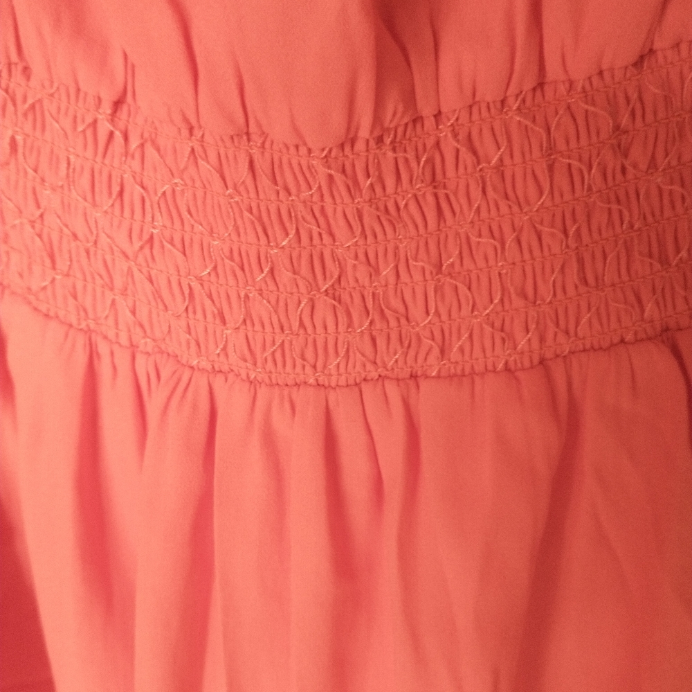 Women's Abercrombie & Fitch Coral off-the-shoulder dress - Picture 9 of 14